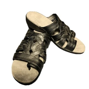Sandalias con tiras Cloudwalkers por Avenue marrón cuña talla 10W Tate 1724 nuevas sin caja - Imagen 1 de 8