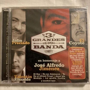 3 Grandes de la Banda, Julio Preciado, Valentin Elizalde, El Coyote, CD New - Bild 1 von 7