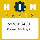 S178013450 Hino Element Sub Assy A S178013450, New Genuine Oem Part