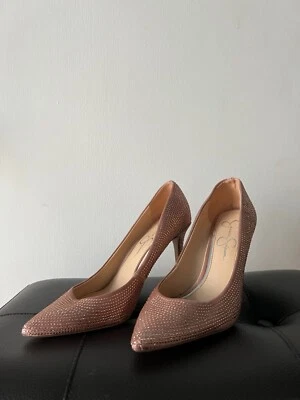 Tacones Jessica Simpson rosa champán 💖 talla 8 Foto 1 de 3
