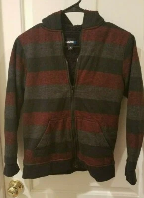 ДЛЯ МАЛЬЧИКОВ TONY HAWK МОЛНИИ С КАПЮШОНОМ ТОЛСТОВКА ФЛИСОВАЯ ПОДКЛАДКА РАЗМЕР МОЛОДЕЖНЫЙ СРЕДНИЙ - Изображение 1 из 4