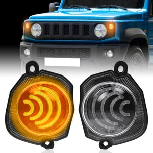 Pair LED Turn Signal Lights Side Marker Lamps For Suzuki Jimny 2018 2019 2020 - Picture 1 of 12