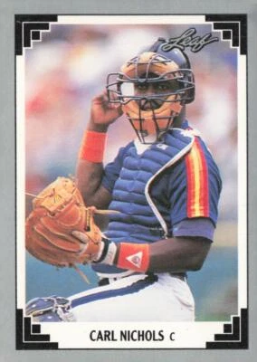 1991 Leaf #217 Carl Nichols - Image 1 of 2