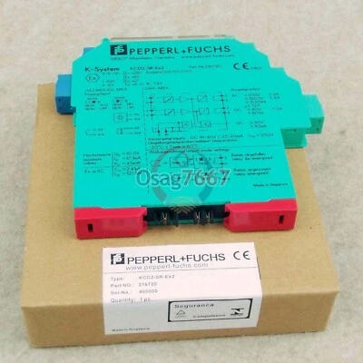 1PCS NEW PEPPERL+FUCHS KCD2-SR-Ex2 Safety barrier Fast delivery - Image 1 of 4