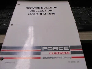 Force Service Bulletin Collection Manual 1983 Thru 1989 - Picture 1 of 3
