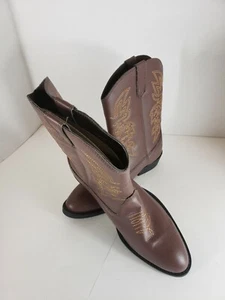 Hirsch Hirsche Damen Stiefel Ranch Gr. 5M Farbe Braun  - Bild 1 von 7