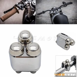 For Harley Dyna Softail Touring Sportster Custom 1" Handlebar Momentary M-Switch - Picture 1 of 7