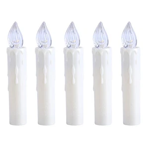 LED Kerze Fernbedienung Wachs Flammenlose Flackern Weihnachten Lampe Kerze 6C3E - Bild 1 von 12