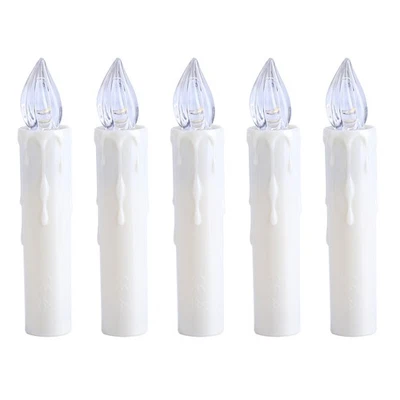 LED Kerze Fernbedienung Wachs Flammenlose Flackern Weihnachten Lampe Kerze 6C3E - Bild 1 von 4