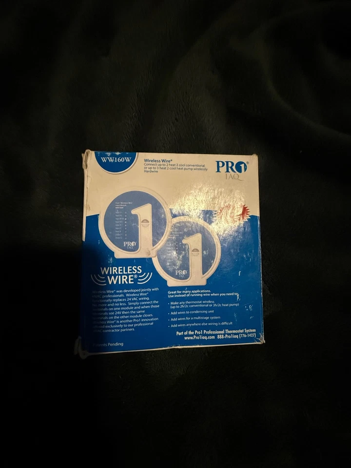 Termostato inalámbrico Pro1 IAQ ww160w NUEVO EN CAJA Foto 1 de 3