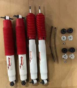 Rancho Front & Rear Shock Absorber Set 0" Lift For 1997-2006 Jeep Wrangler TJ - Foto 1 di 4