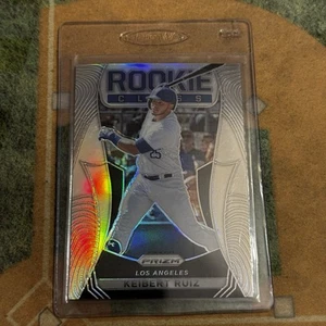 2021 Panini Prizm Rookie Class Prizms Silver #17 Keibert Ruiz LA Dodgers - Picture 1 of 2