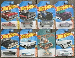 Hot Wheels Pickup Fan Bundle Chevy Blazer, Silverado, C10, Luv, Syclone, Champ - Picture 1 of 9