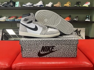 AIR JORDAN 1 RETRO HIGH OG CEMENT DZ5485-052 SIZE 11.5 UK10.5 EUR45.5 - Image 1 of 4