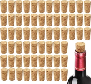 60 Pcs Premium Natural Wine Corks, Natural Cork Stopper, Soft Wood Wine Corks... - Picture 1 of 12