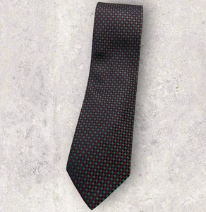 CHARVET Seidenkrawatte FRANKREICH blau rot grün geometrisch W: 3,5" gebraucht, in einwandfreiem Zustand  - Bild 1 von 6