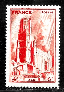HICK GIRL-OLD MINT FRANCE SEMI-POSTAL SC#B189 ALBI A5159 - Picture 1 of 2