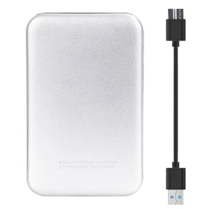 1-12TB Portable USB Hard Disk – High-Speed Transfer, Compact, Works with PC/Mac - Afbeelding 1 van 28