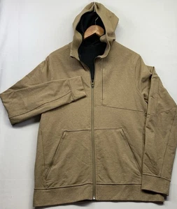 Sudadera con Capucha Lululemon City Para Hombre Grande Cremallera Completa Sudadera Brezada Frontera - Imagen 1 de 10