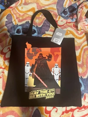 Disney Parks Star Wars Day 2025 Tote Disney World May The Fourth Tote NWT - Image 1 of 4