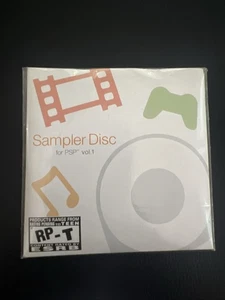 Sampler Disc for PSP (Sony PSP 2005) Vol. 1 Complete Mint LN 2005 Demo Sealed - Picture 1 of 2