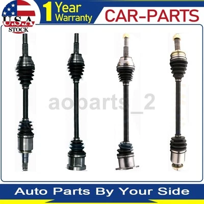 4 ejes delanteros traseros TrakMotive CV eje articulado para Infiniti FX35 2008 2007 2006_AR Foto 1 de 4