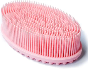 Exfoliating Silicone Body Scrubber Silicone Bath Brush Glowing Skin Silicone Sho - Picture 1 of 12
