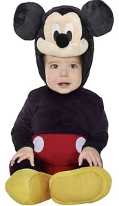 Disney Mickey Mouse Spirit Halloween Infant Baby Costume 6-12 Months - Picture 1 of 5