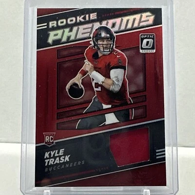 2021 Optic Football Kyle Trask Rookie Phenoms RED Jersey Patch #RP-9 Panini SP - Image 1 of 2