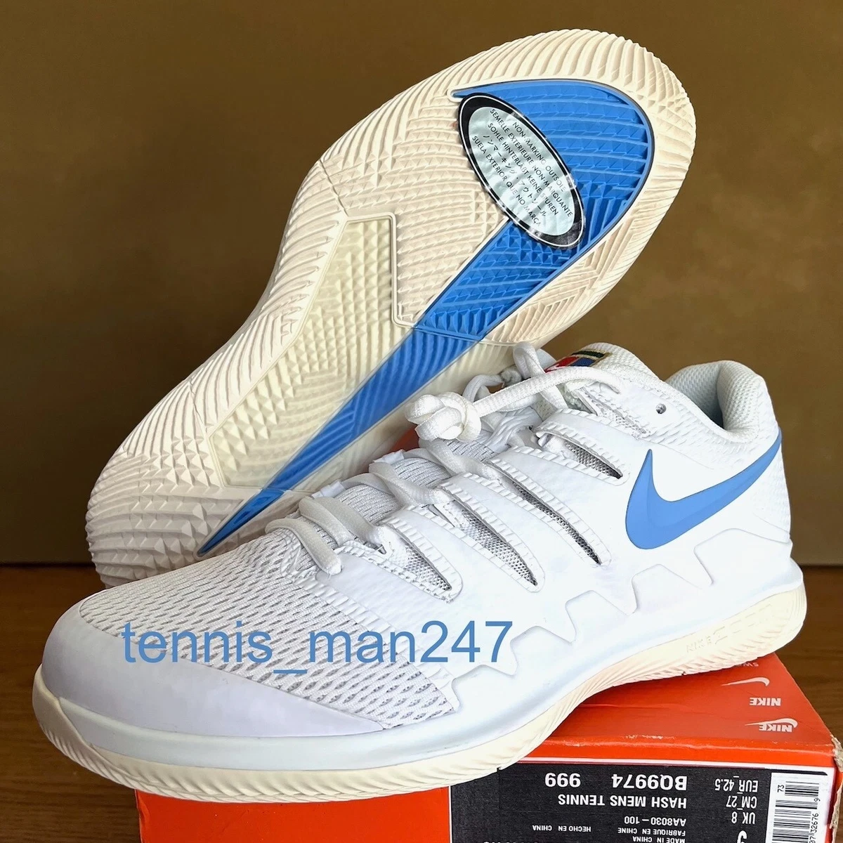 Preços baixos em Tênis Nike Air Zoom Vapor X HC masculino | eBay
