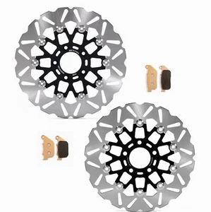 Front Rear 11.5" Brake Rotors Pads for Harley XL 1200 R Sportster Roadster 04-08 - Picture 1 of 11