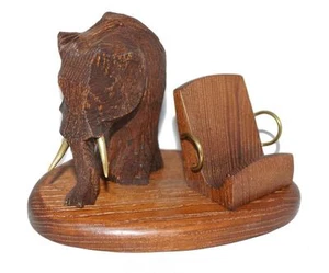 Universal wooden Hand Carved stand For cellphone Accessories for mobile Mammoth - Picture 1 of 3