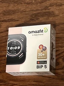 Amazfit Bip 5 Smartwatch 49mm Polycarbonate Plastic - Pastel Pink - 21.25 - Picture 1 of 2
