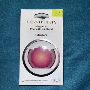 Popsocket Magsafe Magnetic Phone Grip & Stand In Molded Flower Red Wine ~ New ~ - Picture 1 of 6