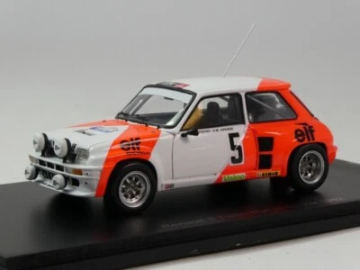 Spark Renault 5 Turbo #5 Alain Prost Rallye VAR 1982 1/43 SF197 - Immagine 1 di 3