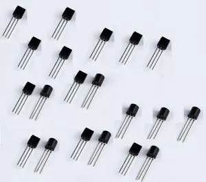 10 Coppie (20 transistor) 10 pz. 2N3904 NPN + 10 pz. 2n3906 PNP to92 sp.priorit. - Bild 1 von 1
