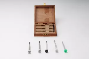 Juego óptico de llaves ópticas Vigor hecho en Suiza SD-753 A con estuche de madera - justo - Imagen 1 de 3