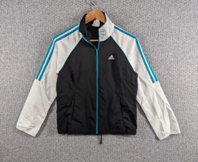 Chaqueta deportiva ADIDAS ClimaLite retro para mujer ligera con cremallera completa S 10 Foto 1 de 4