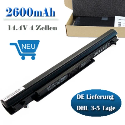 Akku für Asus A46 A56 K46 K56 S46 S56 U48 S405 S505 S550 R405 R550 A41-K56 - Bild 1 von 4