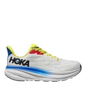 Hoka Clifton 9 Herrenschuhe – weiß/virtuell blau Größe 10 D - Bild 1 von 5