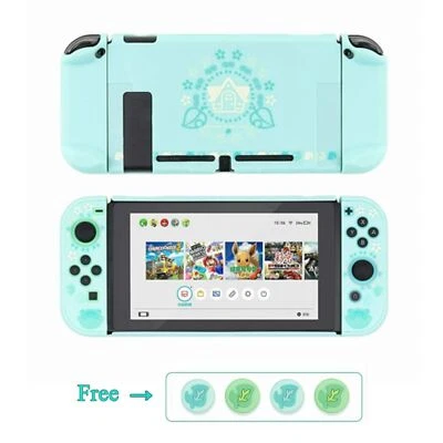 Protective Case for Nintendo Switch 2017 + Thumb Grips Shock-Absorption Shell - Image 1 of 4