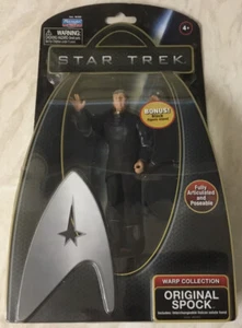 Star Trek Warp Collection Original Spock Figure 2008 Good Condition FREE POSTAGE - Picture 1 of 7