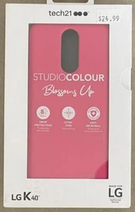 tech21 studio colour case for LG K40 - Blossoms up - Red - Picture 1 of 4