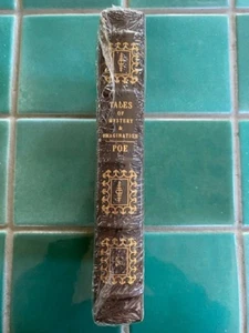 Easton Press TALES OF MYSTERY AND IMAGINATION Edgar Allan Poe leather new sealed - Imagen 1 de 4