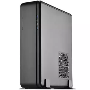 Silverstone FTZ01B-E (Black) Fortress Mini-DTX/ITX Premium Slim Form Factor Case - Picture 1 of 7