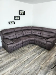 Sofa Couch Rundecke Ecksofa NAGELNEU - Bild 1 von 11
