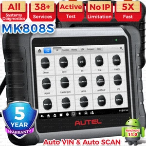 2024 Autel MaxiCOM MK808S PRO MX808S Bidirectional Car Diagnostic Scanner Tool - Picture 1 of 12