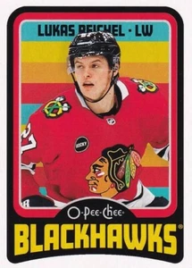 2024-25 O-Pee- Chee - Retro #231 Lukas Reichel - Blackhawks - Picture 1 of 2