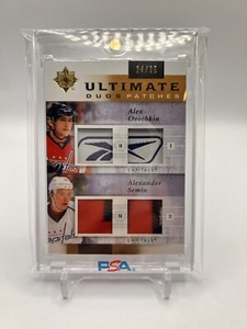 2011 Ultimate Collection Alexander Ovechkin/Semin Duos Patches Reebok Logo /25