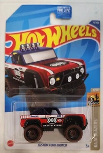 2022 Hot Wheels Custom Ford Bronco Baja Blazers Bell BFGoodrich Ford Performance - Picture 1 of 4